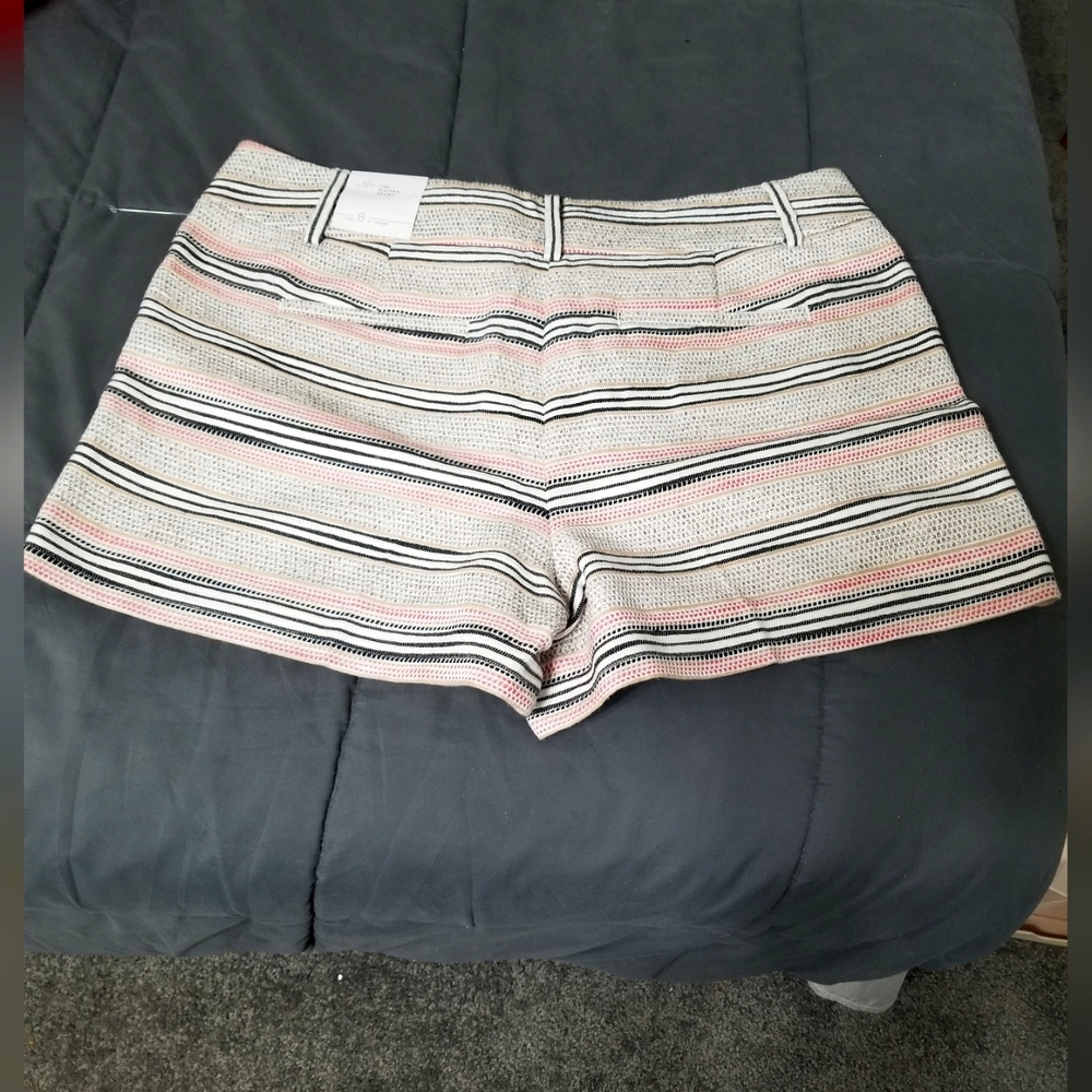 Ann Taylor Textured Riviera Shorts - Size 8 - Picture 1 of 5